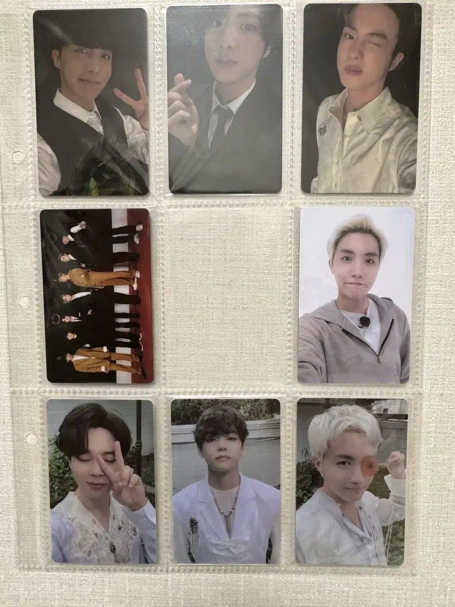 방탄소년단 BTS be 버터 석진 지민 태형 제이홉 포카