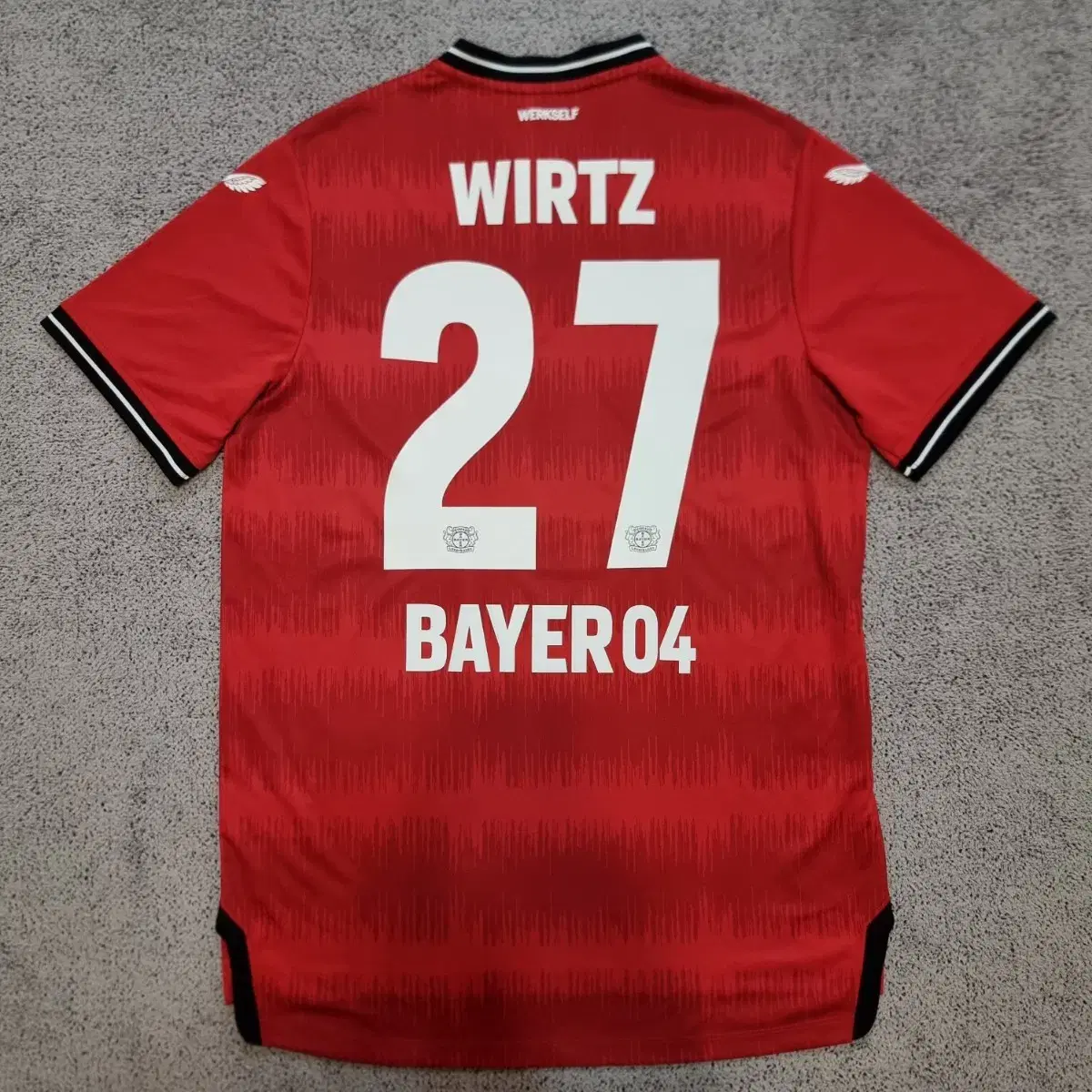 Bayer 04 Leverkusen Wirtz 27 ユニフォーム Florian Wirtz Autographed Jersey Authentic Bayer Leverkusen