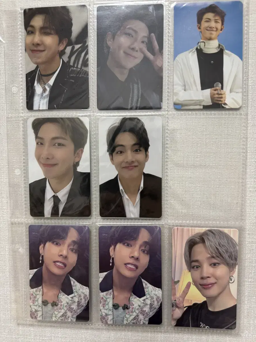 방탄소년단 BTS 남준 지민 뷔 디비디 포카