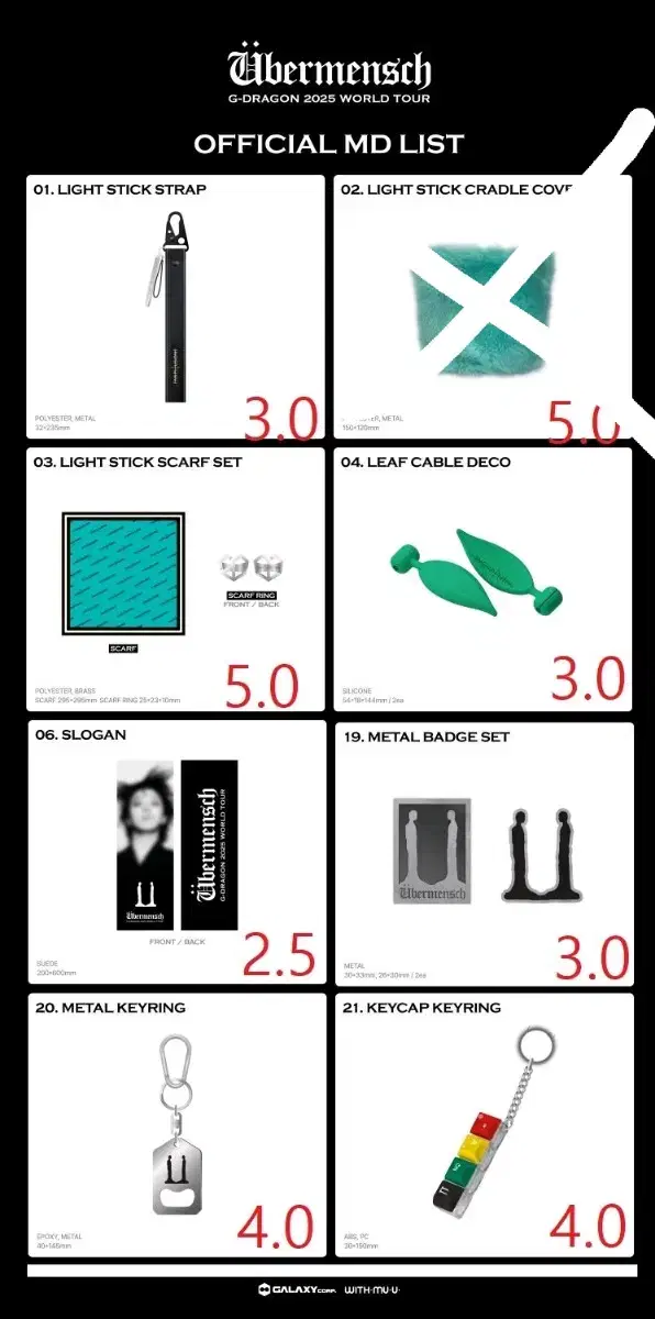 gd 지드래곤 예구 양도 gdragon 위버맨쉬