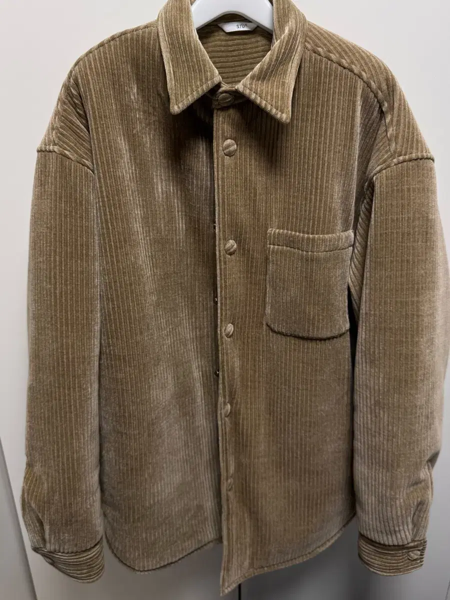 STU Corduroy Padded Shirt  L