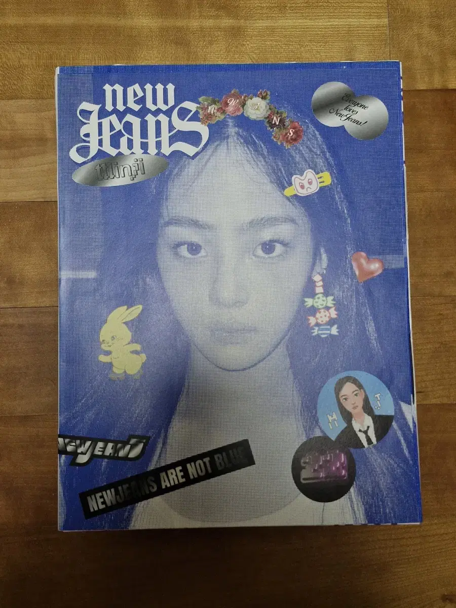 원가이하 뉴진스 민지 블루북 앨범 포카 O