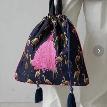 ear PAPILLONNER 플라밍고 토트백