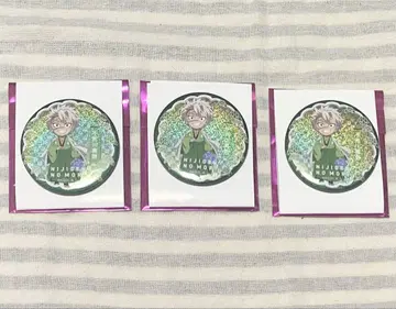 귀멸의 칼날 니지겐노모리 네온 캔뱃지 시나즈가와 사네미