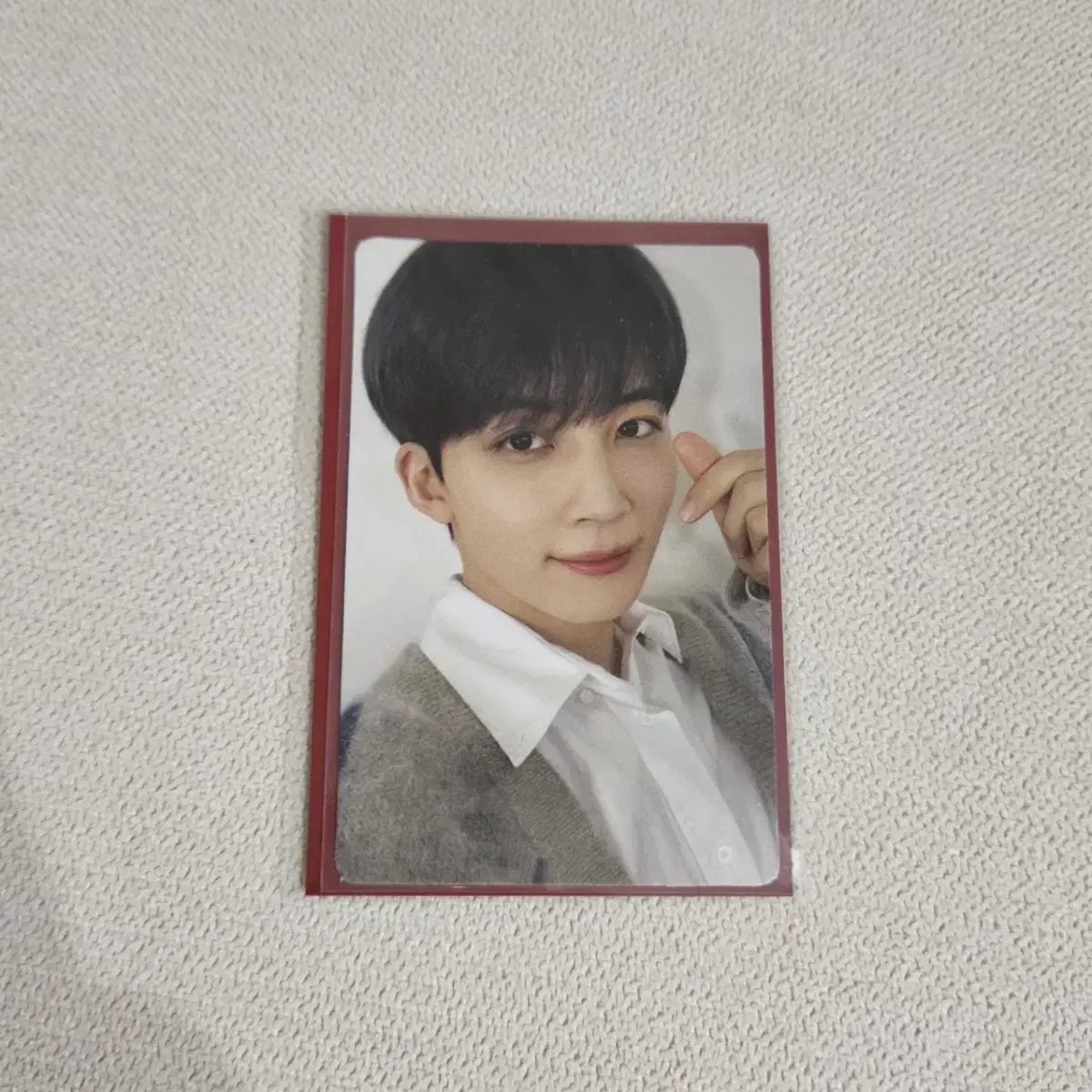 세븐틴 파워오브러브 더 무비 3차 특전 포카 정한