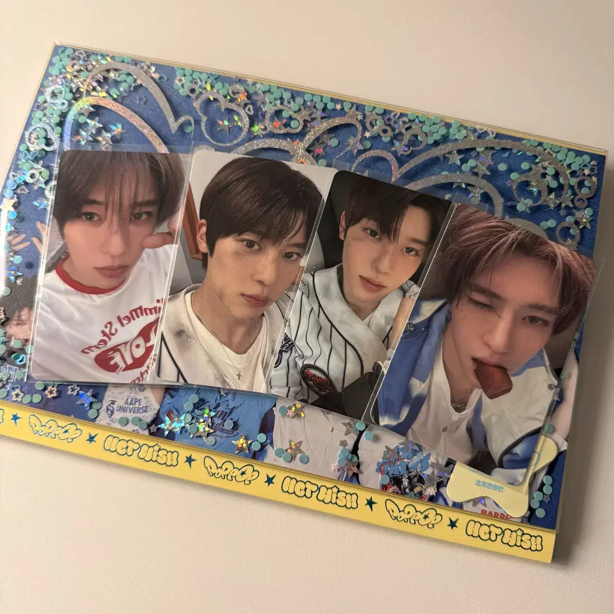 엔시티 위시 시온 팝팝 세븐 럭드, 초회한정판, 앨범 포카 양도/판매