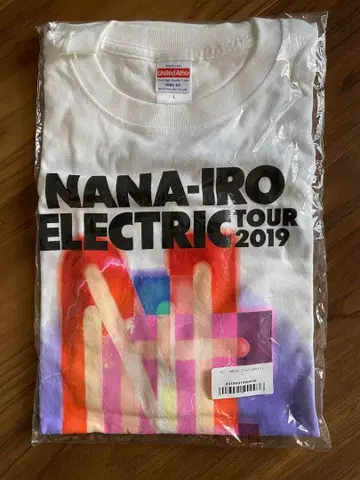 NANA-IRO ELECTRIC TOUR 2019 티셔츠 L