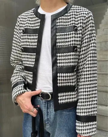 트위드 자켓 tweed jacket 한국 아이돌 의상
