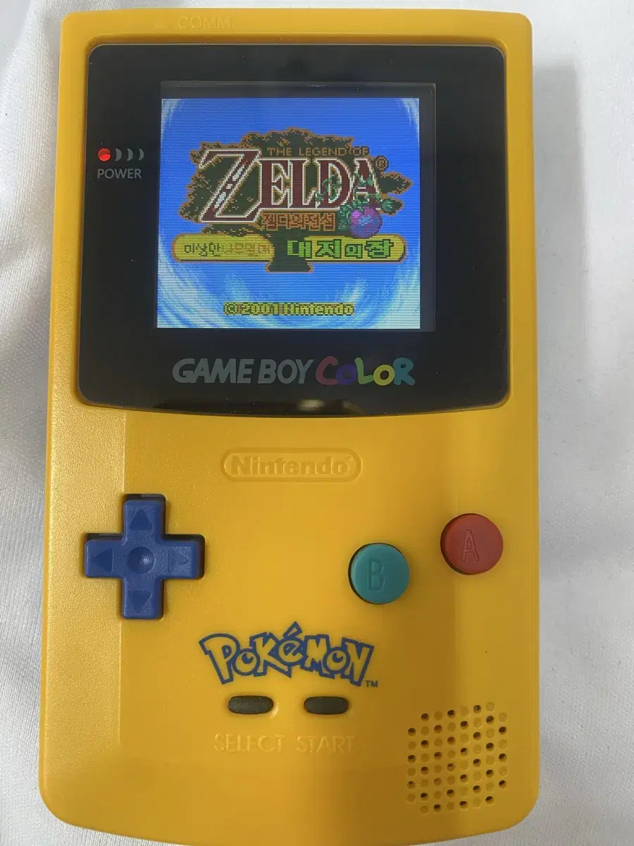 게임보이 컬러 GBC ips 레트로 픽셀 lcd 교체함