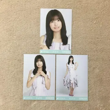 노기자카46 이오키 마오 자동차 도로 쪽 의상 브로마이드 컴프