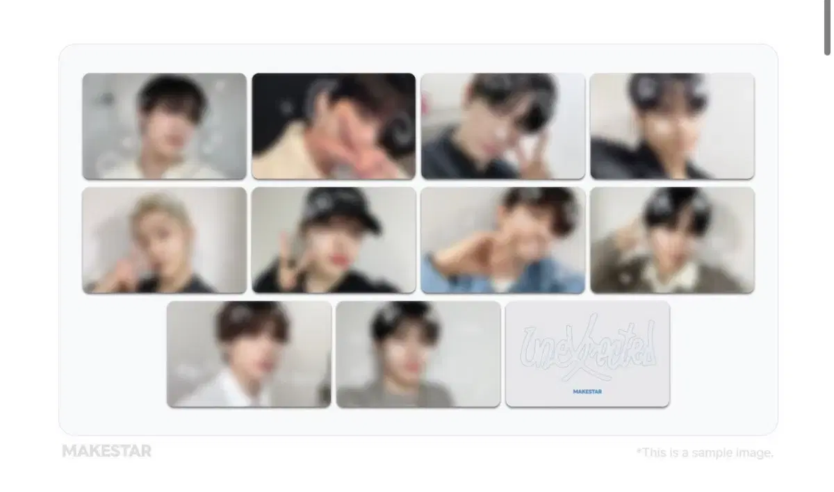 [미공포]더보이즈 Unexpected 메이크스타 펫캠 ver.포카 양도