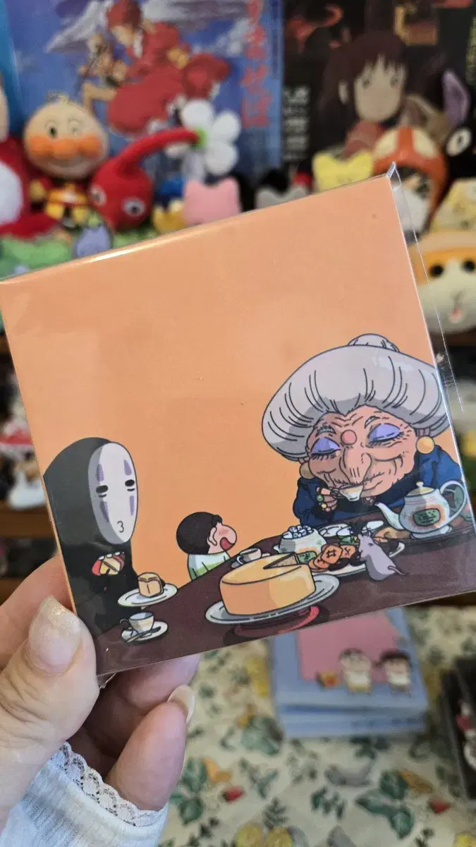 센과치히로 짱구의 행방불명 떡메모지