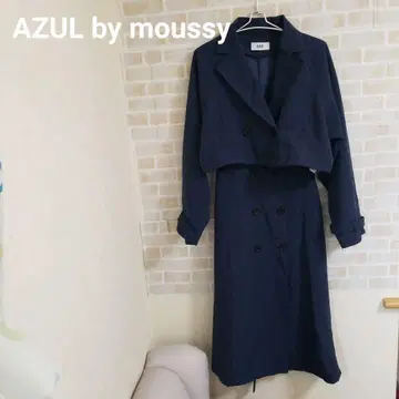 AZUL by moussy 멀티 WAY 트렌치코트