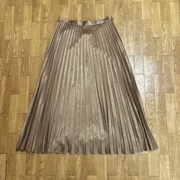 일본제 DIRECTOIRE 롱 맥시 길이 스커트 광택 38