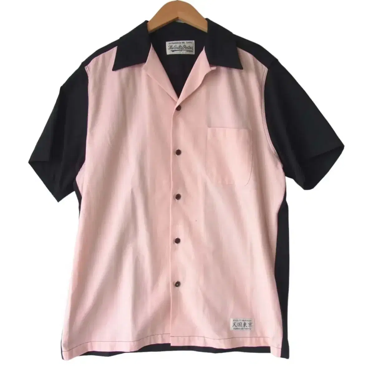 Wakomaria Two-Tone 50s Open Collar Shirt #와코마리아 on Bunjang