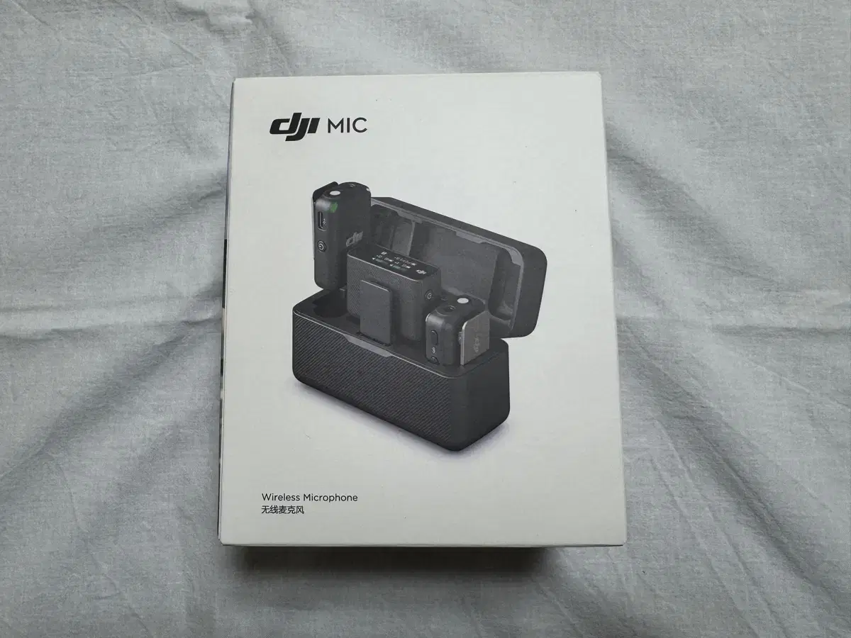 DJI 마이크 (2 TX + 1 RX + 충전 케이스)