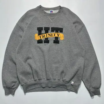 90s 러셀 USA제 맨투맨 트레이닝복 XL 그레이 앞 V 6355