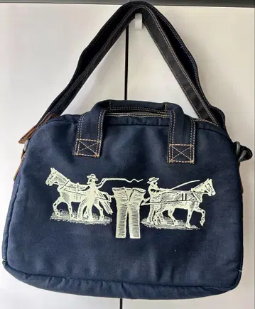LEVIS 데님 브리프 케이스 숄더백 2WAY A4 PC 수납