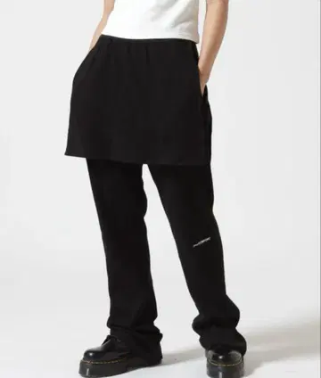 지초이 컴포트 와플 레이어드 팬츠