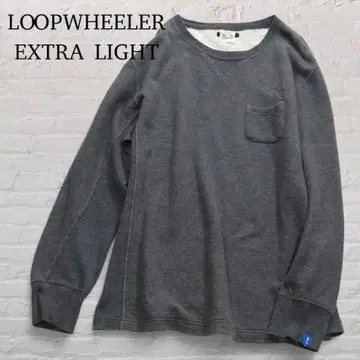 LOOPWHEELER EXTRA LIGHT 맨투맨 여성용 M