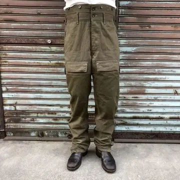 80년대 체코 군용 실물 M85 필드 팬츠 탱커 팬츠 XL