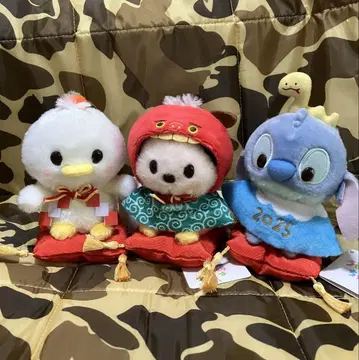 우루포차짱 미키 도날드 스티치 봉제 인형 디즈니 설날