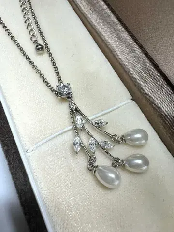 액세서리 세련된 펄 목걸이