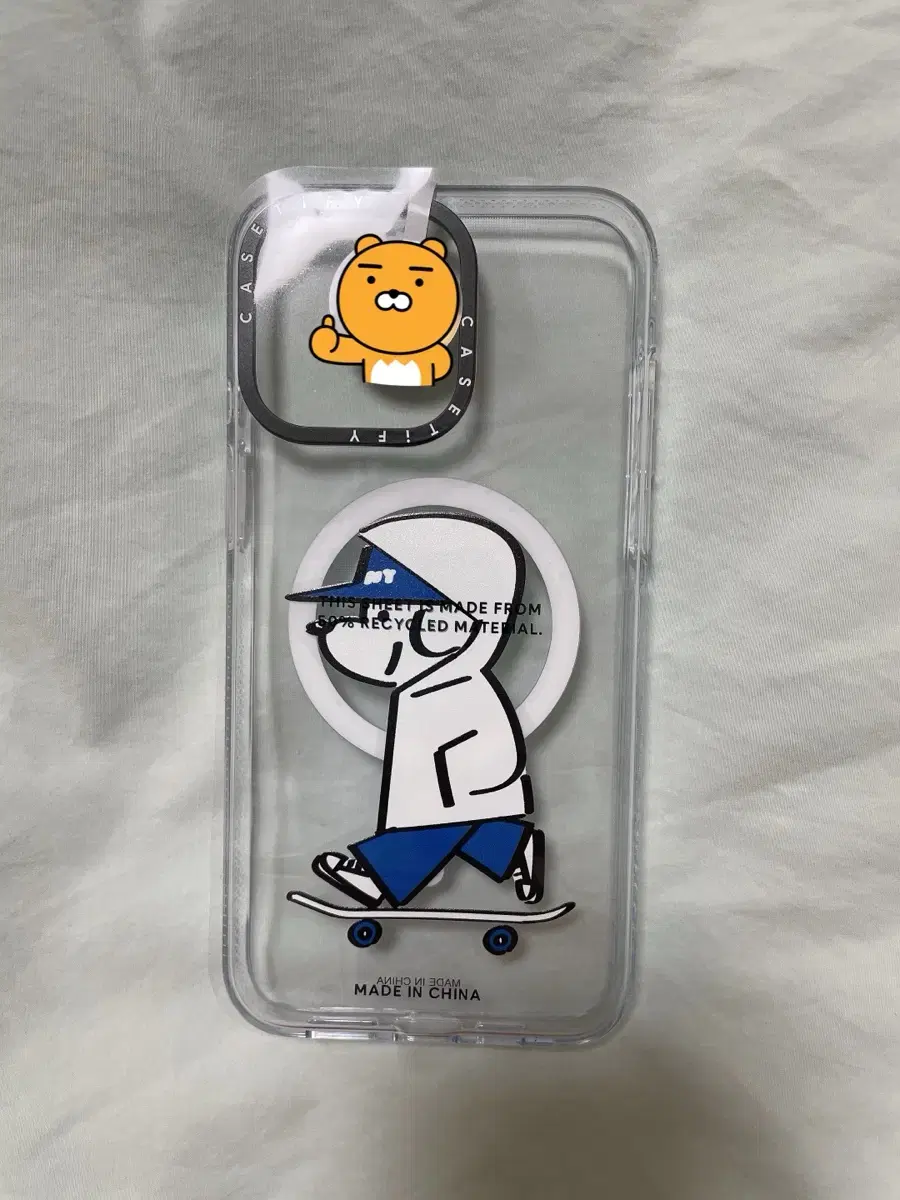 [casetify] 아이폰15 프로 맥스 맥세이프 클리어케이스 새상품
