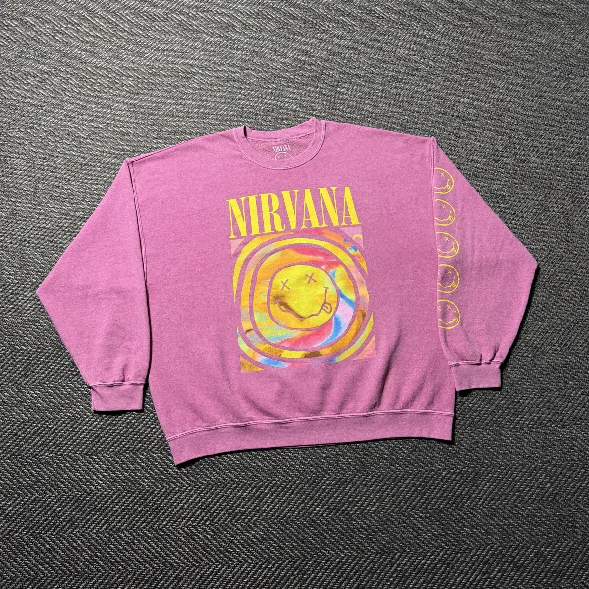 NIRVANA 커트코베인 너바나 빈티지 스웻 셔츠 맨투맨