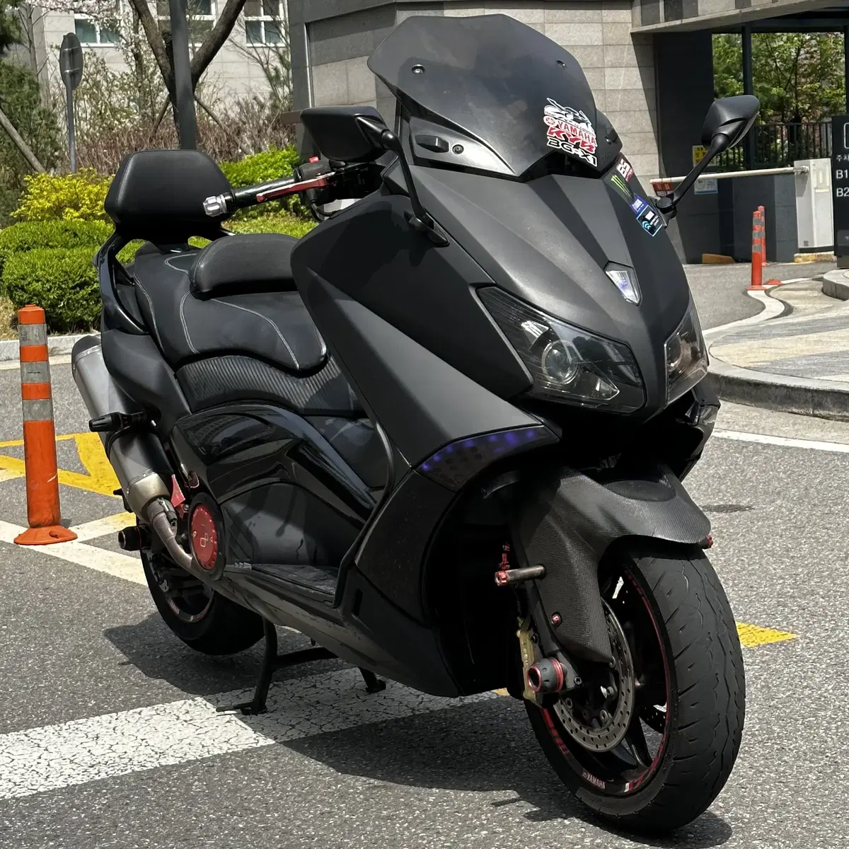 야마하 TMAX530티맥스 14년 5만KM/아크라포빅 풀배기 판매합니다