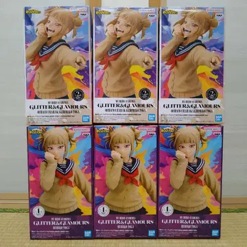 히로아카 피규어 토가 히미코 6개 세트 GLITTER&GLAMOURS