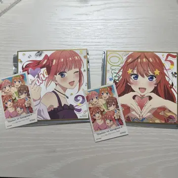 5등분의 신부* 영화 혜택 색지 5월 니노