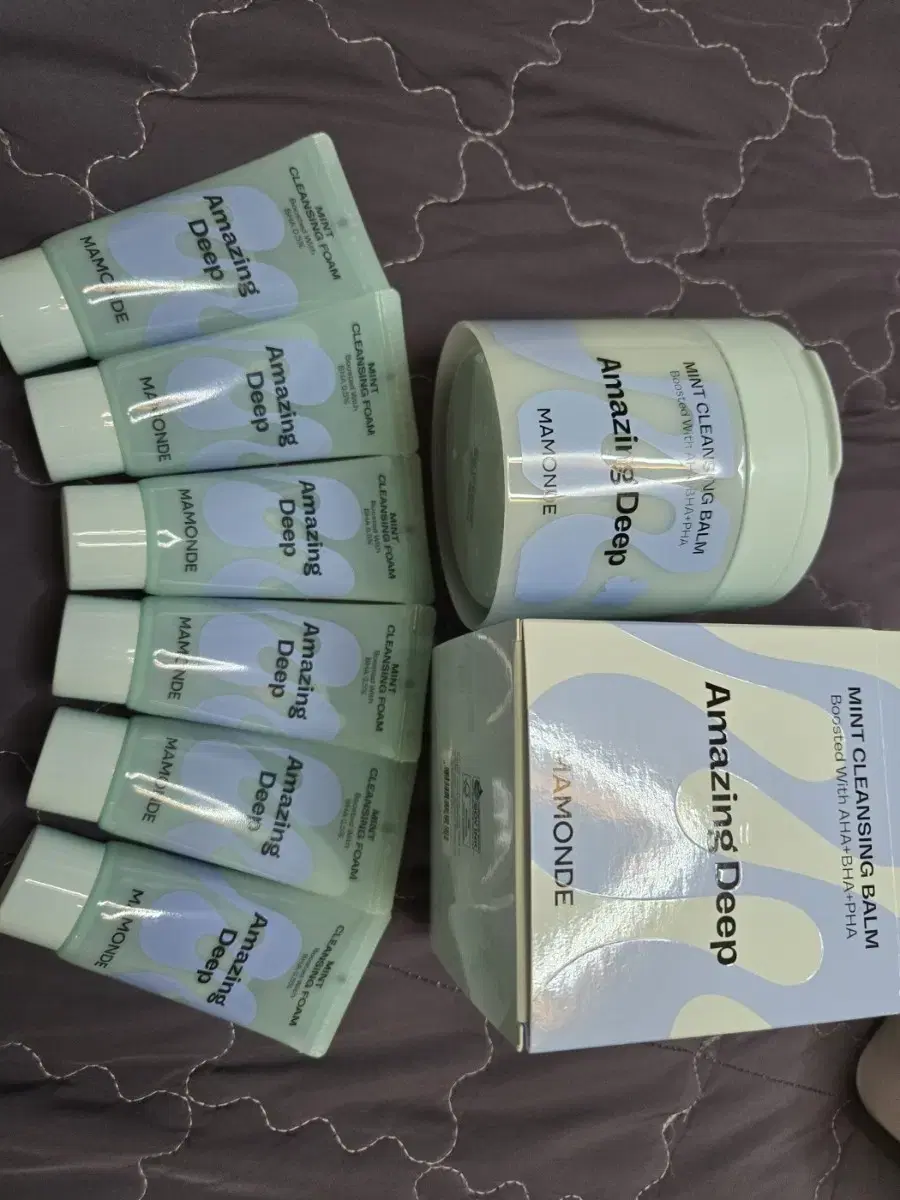 (Large Size) Mamonde Amazing Deep Mint Cleansing Balm Set