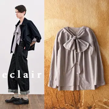 2021 신형 마가렛호웰 요크 타이 리본 셔츠 37,400엔