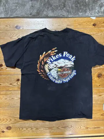 90s HARLEY DAVIDSON T-shirt USA제 이글 페이드