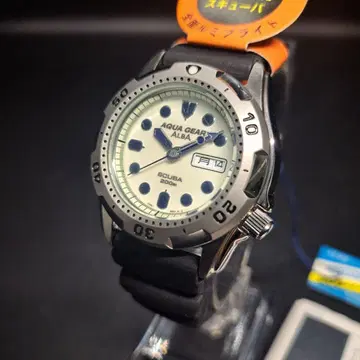 ALBA 알바 AQUA GEAR 200M 다이버 워치 미사용 시계