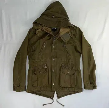 'In the attic' big hood Mods jacket