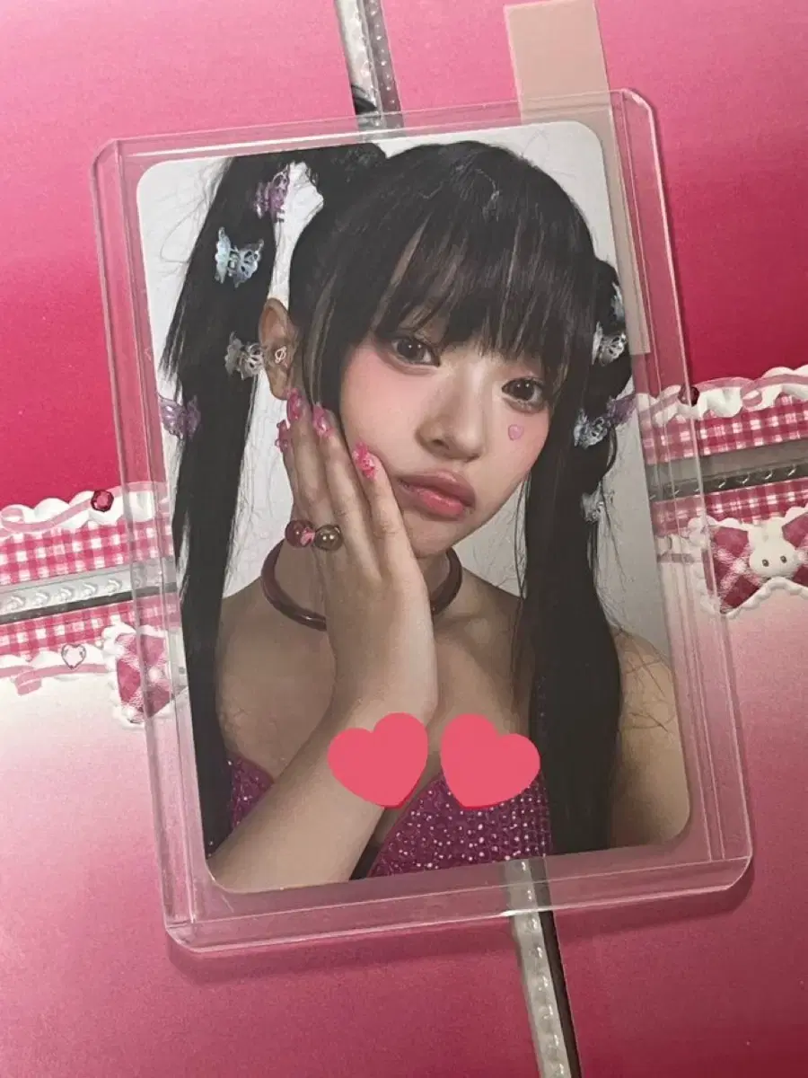 Free shipping) Hanni studio wts Get Up NewJins NJZ2 week Hyein Haerin Minji Daniel unreleased photocard poca