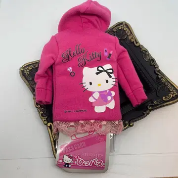 산리오 키티 패스 케이스 픽스 패스 릴 포함