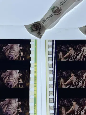 미타카의 숲 지브리 미술관 필름 북 마커 2장 세트 모노노케 히메 3