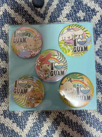 산리오 괌 한정 캔 배치 일광화상 산리오 5개 세트