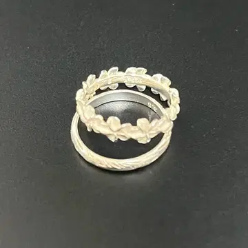 라우레아 플루메리아 레이 반지 세트