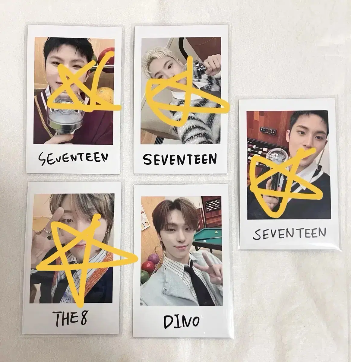 세븐틴 홀리데이 인스턴트 포토 스티커 판매