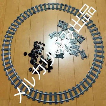 레고 부품 기차 레일 트랙 철도 기차 E