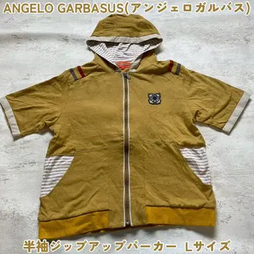 ANGEL GARBASUS 반팔 집업 후드티