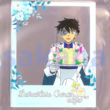 코난 카페 2024 한정판 굿즈 아크릴 카드 괴도 키드 1개