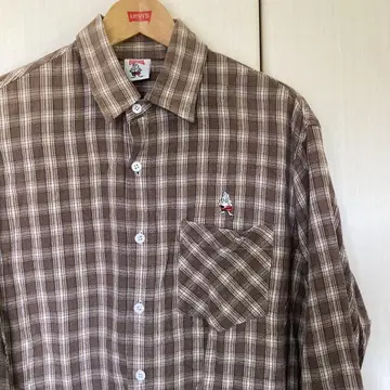 VINTAGE BIRDWELL 체크 셔츠 made in USA