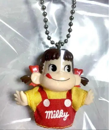 후지야 FUJIYA 페코짱 손가락 인형 스트랩 밀키 스트랩 약 5cm