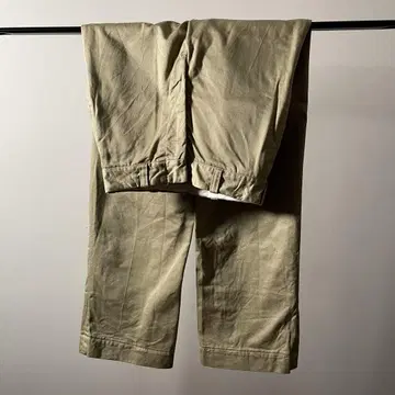 70s US.ARMY 치노 팬츠 트라우저 밀리터리 27x31
