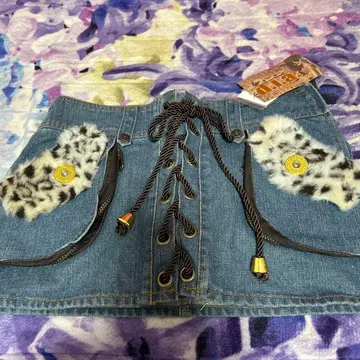 새상품 헤이세이 갸루 y2k 미니 스커트 d.i.a00s